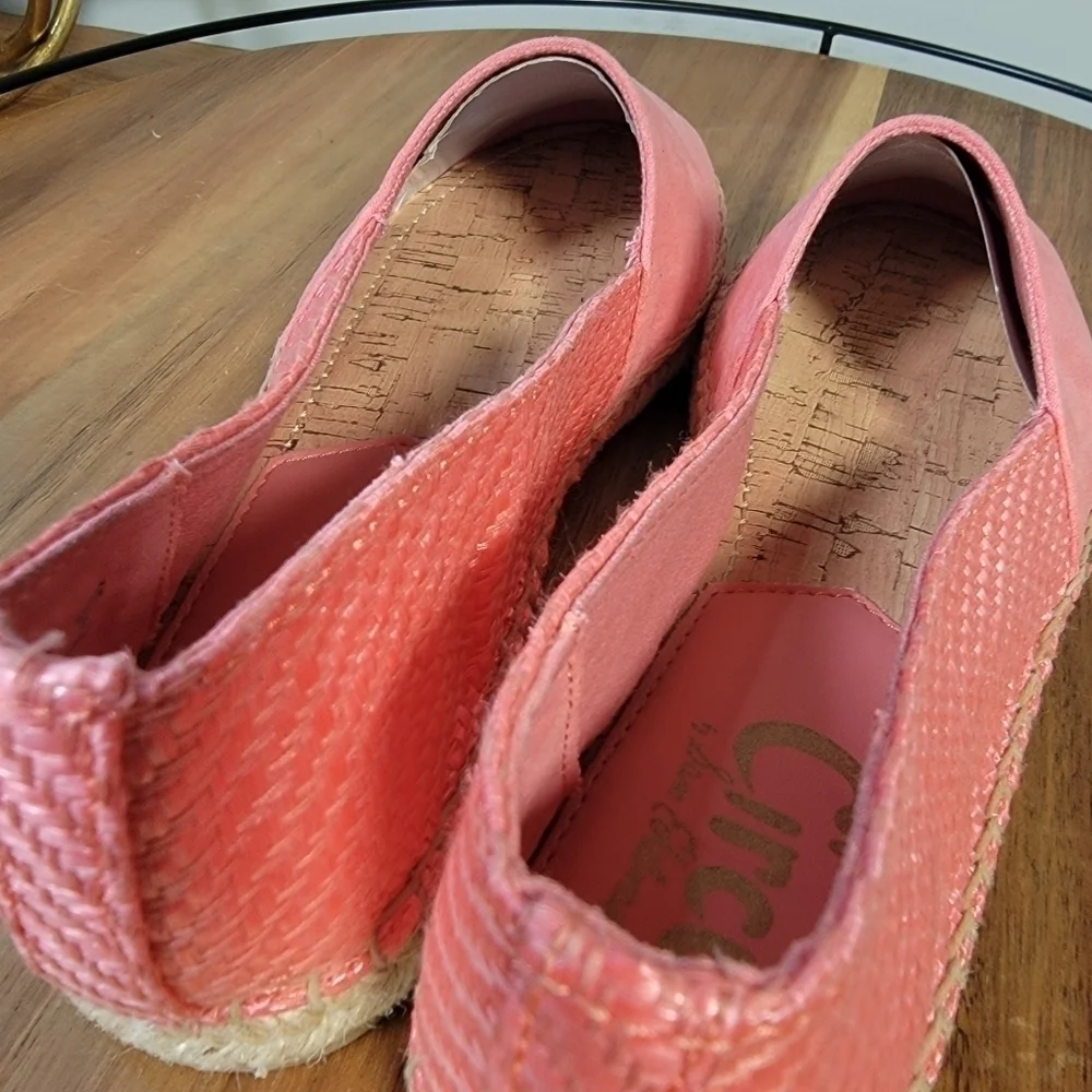 Circus by Sam Edelman Laila Pink Espadrilles Flats Size 6